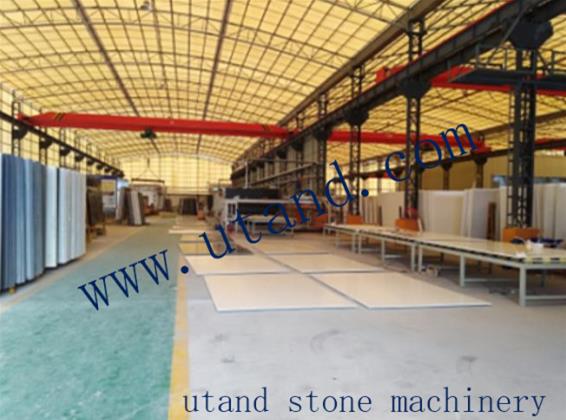 Quartz slab plants for utand