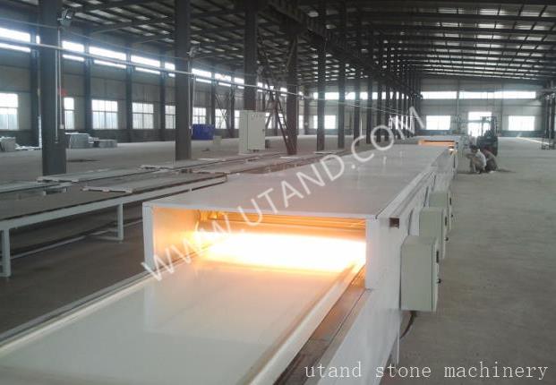 Solid surface production line Heating tunnel