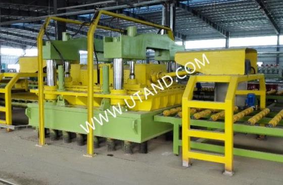 press machine of quartz stone pressing line