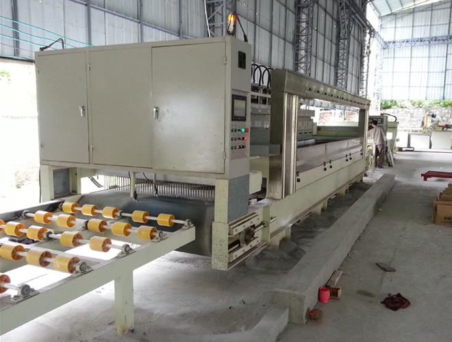 quartz stone slabs polishing machine