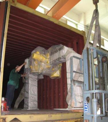 bridge Polishing Machine transport