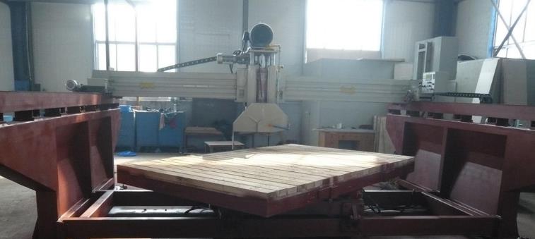 bridge cutting machine tilting