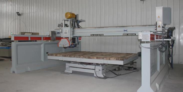 bridge cutting machine working