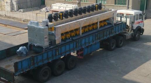 granite Slab polishing machine delivery